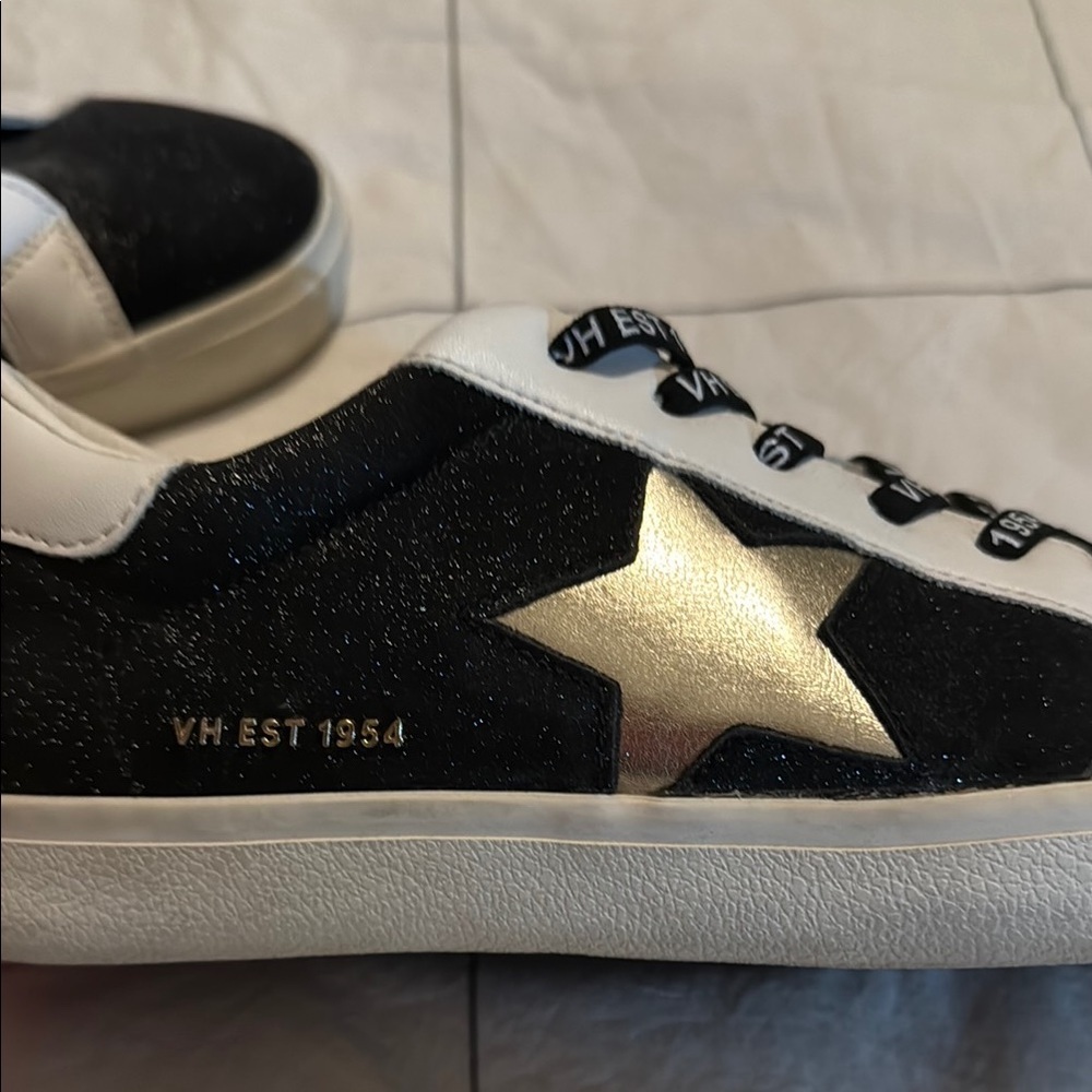 Vintage Havana‎ Black and White Sneakers Size 8.5 - Picture 4 of 7